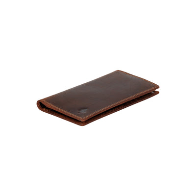 Monika Ridge RFID Travel Wallet Sandal - Greenwood Leather