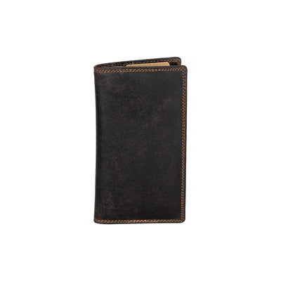 Monika Ridge RFID Travel Wallet Brown - Greenwood Leather