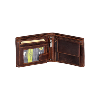 RFID Harvey Leather Wallet Sandal - Greenwood Leather