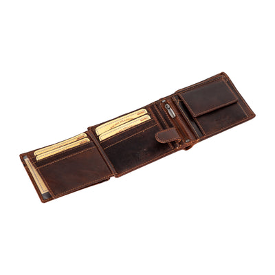 RFID Harvey Leather Wallet Sandal - Greenwood Leather