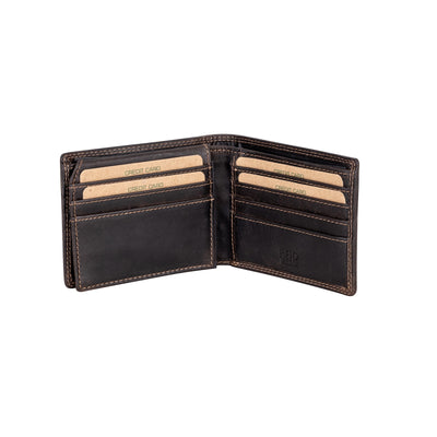 Samson RFID Leather Wallet – Brown - Greenwood Leather
