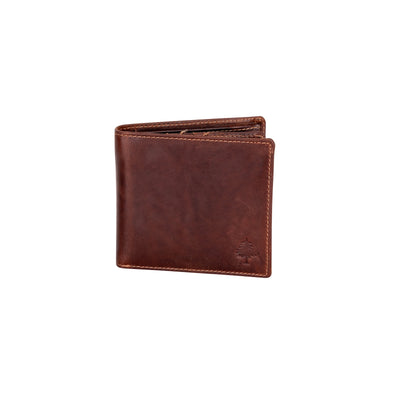 Mason RFID Leather Wallet with Coin Pocket – Sandel - Greenwood Leather