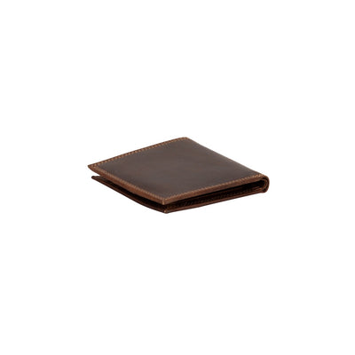 Greenwood Leather “Auckland” Men’s Bifold RFID Wallet – Genuine Leather Slim Wallet with Gift Box