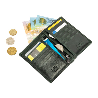 Freya Leather Card Holder Wallet - RFID - Greenwood Leather