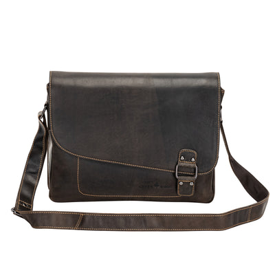 Leather Shoulder Bag - Martin Brown
