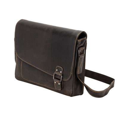 Leather Shoulder Bag - Martin Brown
