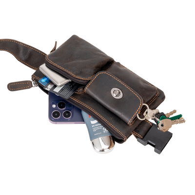 The Bum Bag Kakadu - Greenwood Leather