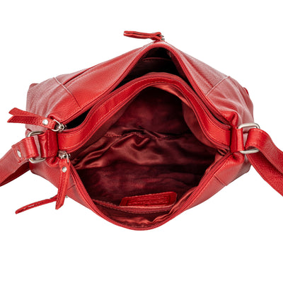 Elegant Leather Crossbody Bag – Stylish & Functional - Greenwood Leather