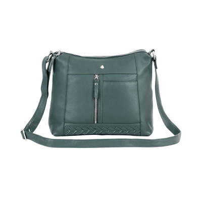 Elegant Leather Crossbody Bag – Stylish & Functional - Greenwood Leather