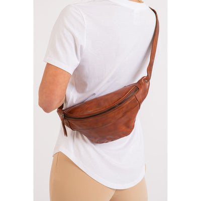 Womens Leather Bum Bag - Lina - Leather Greenwood Bag | The Greenwood Leather Online Shop Australia