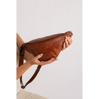 Womens Leather Bum Bag - Lina - Leather Greenwood Bag | The Greenwood Leather Online Shop Australia
