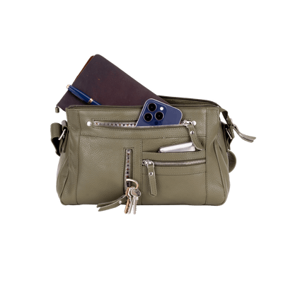 Greenwood Leather Crossbody Bag – Stylish, Functional & Timeless - Greenwood Leather