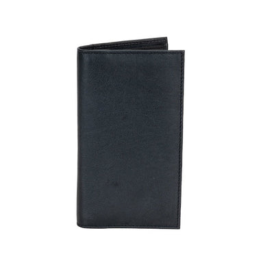 Greenwood Leather “Monroe” Ladies’ Long Leather Wallet – Rodeo Style Checkbook Wallet with RFID Protection - Greenwood Leather