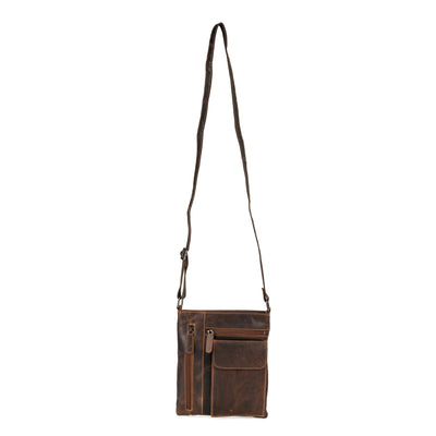 Ladies Cross Body Leather Bag Lucy - Sandel - Leather Greenwood Bag | The Greenwood Leather Online Shop Australia