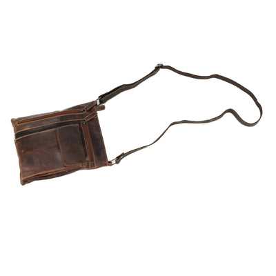Ladies Cross Body Leather Bag Lucy - Sandel - Leather Greenwood Bag | The Greenwood Leather Online Shop Australia