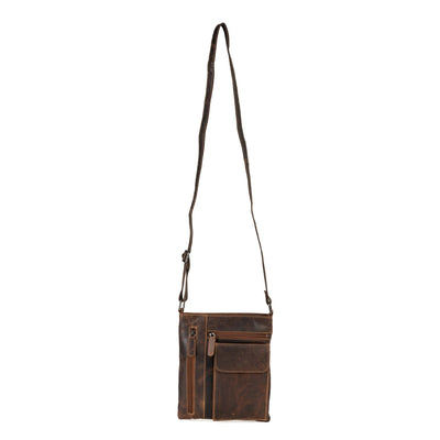 Ladies Cross Body Leather Bag Lucy Sandal - Greenwood Leather