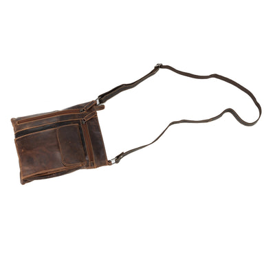 Ladies Cross Body Leather Bag Lucy Sandal - Greenwood Leather