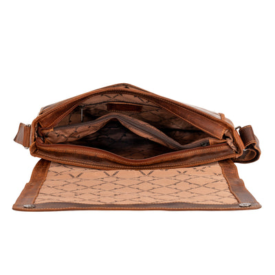 Leather Laptop Bag Richard Sandal - Greenwood Leather