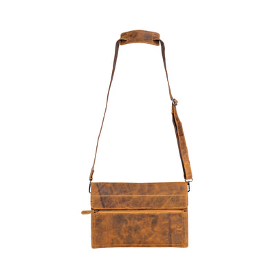 LEATHER LAPTOP SLEEVE WITH STRAP - Maverick - Leather Greenwood Bag | The Greenwood Leather Online Shop Australia