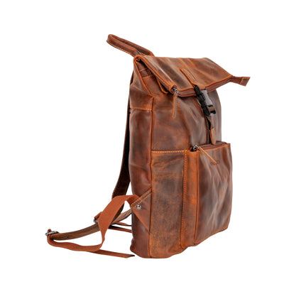 Leather Backpack Oscar - Sandal - Greenwood Leather