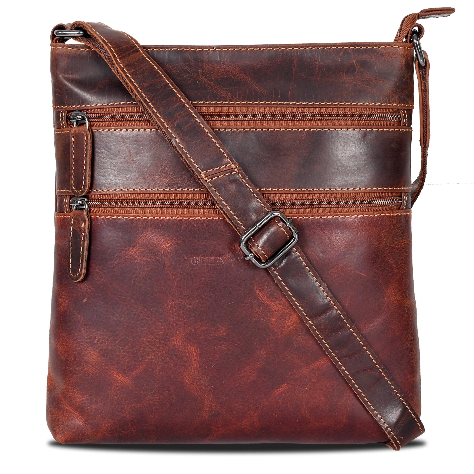 Leather Crossbody Purse - Sandel - Greenwood Leather