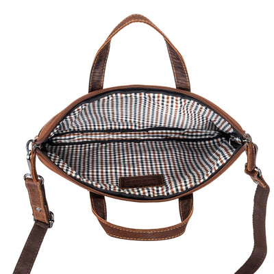 Leather Laptop Sleeve - MacBook Pro/Air 13 / 15 / 16 inch sleeve with Strap - Montreal - Greenwood Leather