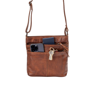 Leather Shoulder Bag Hazel - Greenwood Leather