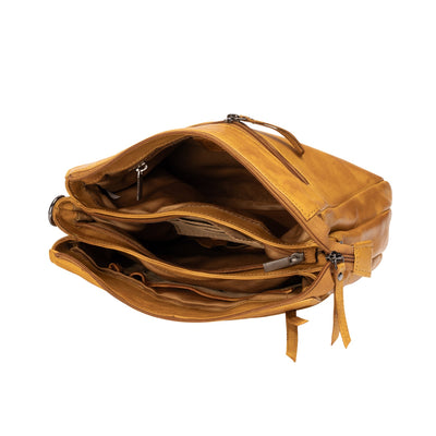 Leather Shoulder Bag June - Greenwood Leather
