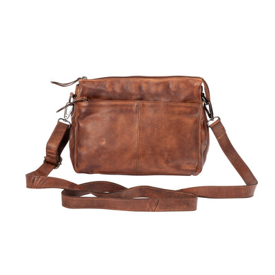 Leather Shoulder Bag June - Greenwood Leather
