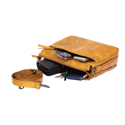 Leather Shoulder Bag June - Greenwood Leather