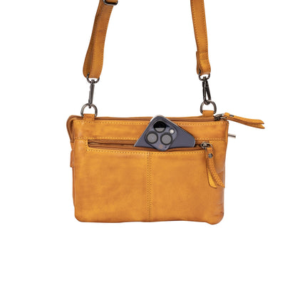 Leather Shoulder Bag June - Greenwood Leather