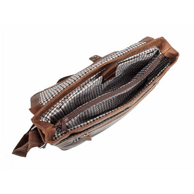 Leather Shoulder Bag - Martin Sandel - Greenwood Leather