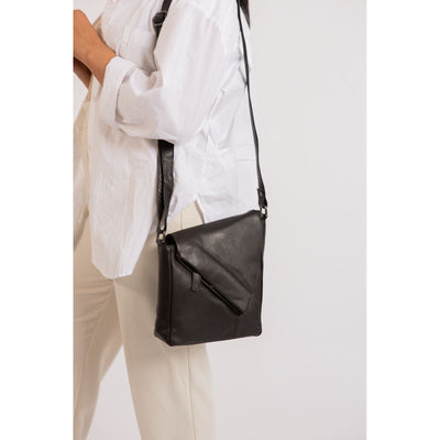 Leather Small Cross Body/sling bag Coruna - Cognac - Greenwood Leather