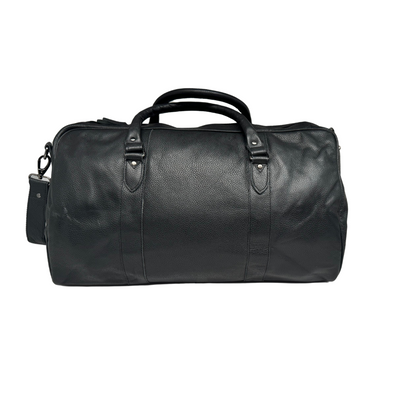Leather Weekend Travel Bag Wilson - Black - Greenwood Leather