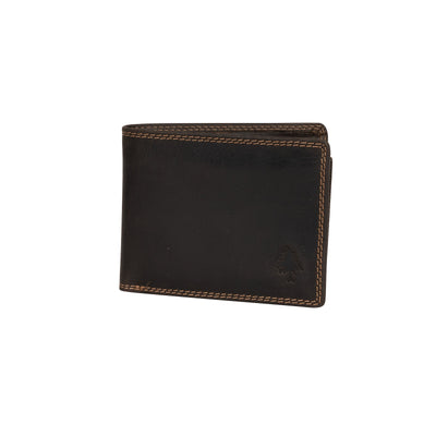 Leather Wallet Lithgow - Brown - Greenwood Leather