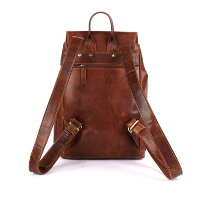 MIDLAND LEATHER BACKPACK - Unisex - Greenwood Leather