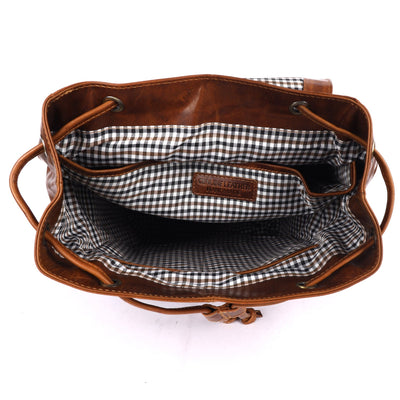 MIDLAND LEATHER BACKPACK - Unisex - Greenwood Leather