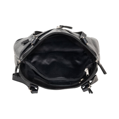 Arden Leather Tote – Black Work & Travel Bag - Greenwood Leather