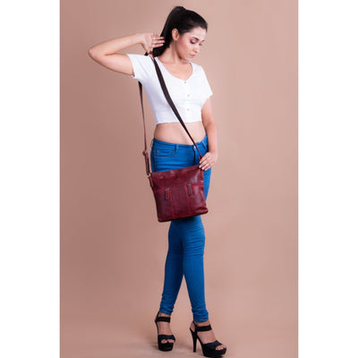 Shoulder Bag Daley - Greenwood Leather