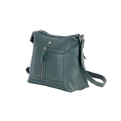 Elegant Leather Crossbody Bag – Stylish & Functional - Greenwood Leather
