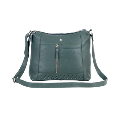 Elegant Leather Crossbody Bag – Stylish & Functional - Greenwood Leather