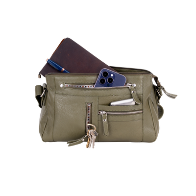 Greenwood Leather Crossbody Bag – Stylish, Functional & Timeless - Greenwood Leather