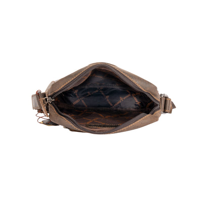 Leather Shoulder bag Dallas - Unisex - Greenwood Leather