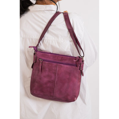 Leather Shoulder Bag Nora - Leather Greenwood Bag | The Greenwood Leather Online Shop Australia