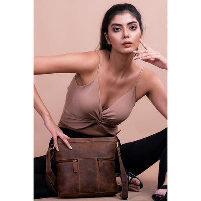 Shoulder Bag Daley - Leather Greenwood Bag | The Greenwood Leather Online Shop Australia