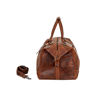 The Outrider Weekender - Greenwood Leather