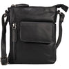 Leather Shoulder Bag Julia - Black - Leather Greenwood Bag | The Greenwood Leather Online Shop Australia