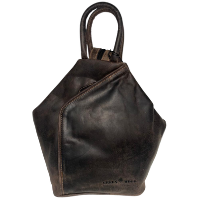 Leather Backpack, Leather Rucksack Bag, Leather bag - Zoe - Leather Greenwood Bag | The Greenwood Leather Online Shop Australia