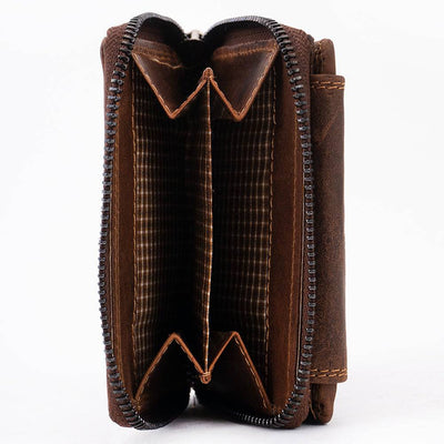 Women's Leather Wallet Tina - Sandel - Greenwood Leather