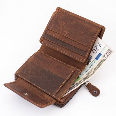 Women's Leather Wallet Tina - Sandel - Greenwood Leather